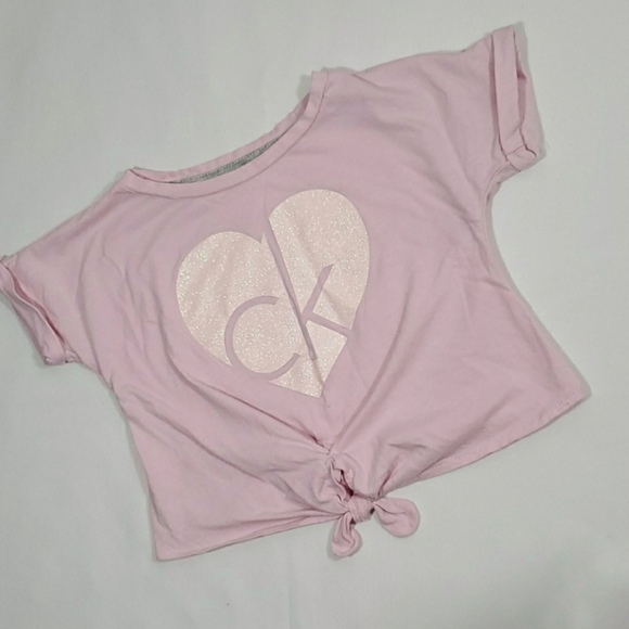 Calvin Klein Crop Top T-Shirt - Picture 4 of 5